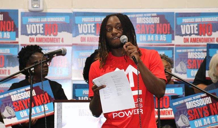 St. Louis Community Rallies for GOTV Kickoff in ‘Good Trouble Lives On’ Weekend of Action