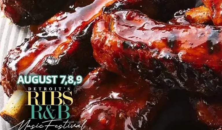 Things To Do In Detroit: Sizzle, Soul, and Beats: How Ribs R&B, Ghettotech Heat, and Blueberry Madness Are Taking Over Michigan Next Week!