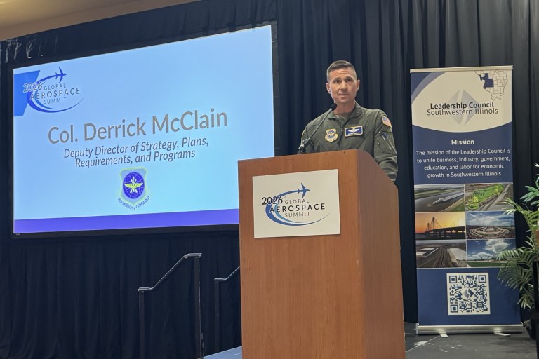 Boeing, Scott Air Force Base Leaders Highlight Innovation, Readiness and Growth Opportunities during opening of the 2026 Global Aerospace Summit