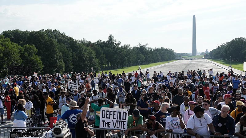 Broken Commutes, Multi-Million Dollar Classrooms, and Historic Rallies: Bus Shortages, Ward 3 Investments, and National Voting Rights: D.C.’s Week In Review