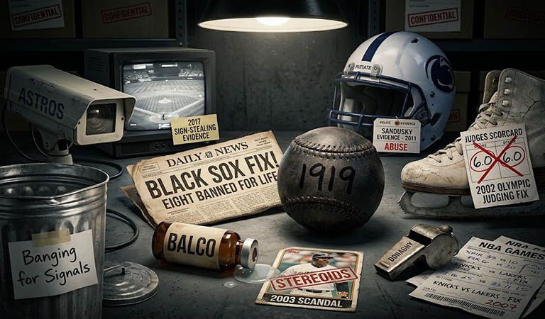 DiSC Sports: Rigged World Series, Secret Cameras, and Black-Market Steroids: The Greatest Sports Scandals in U.S. History