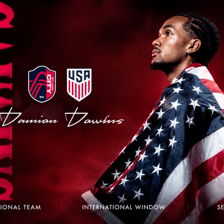St. Louis CITY SC Forward Damion Downs Called Up to U.S. Men’s National Team Camp for September & October Matches