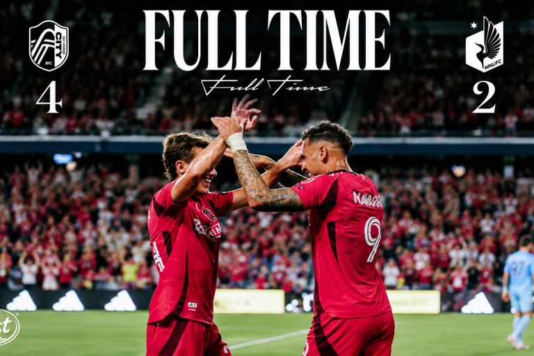 Match Report | St. Louis CITY SC Tops Minnesota United FC 4-2 at Energizer Park on Saturday Night