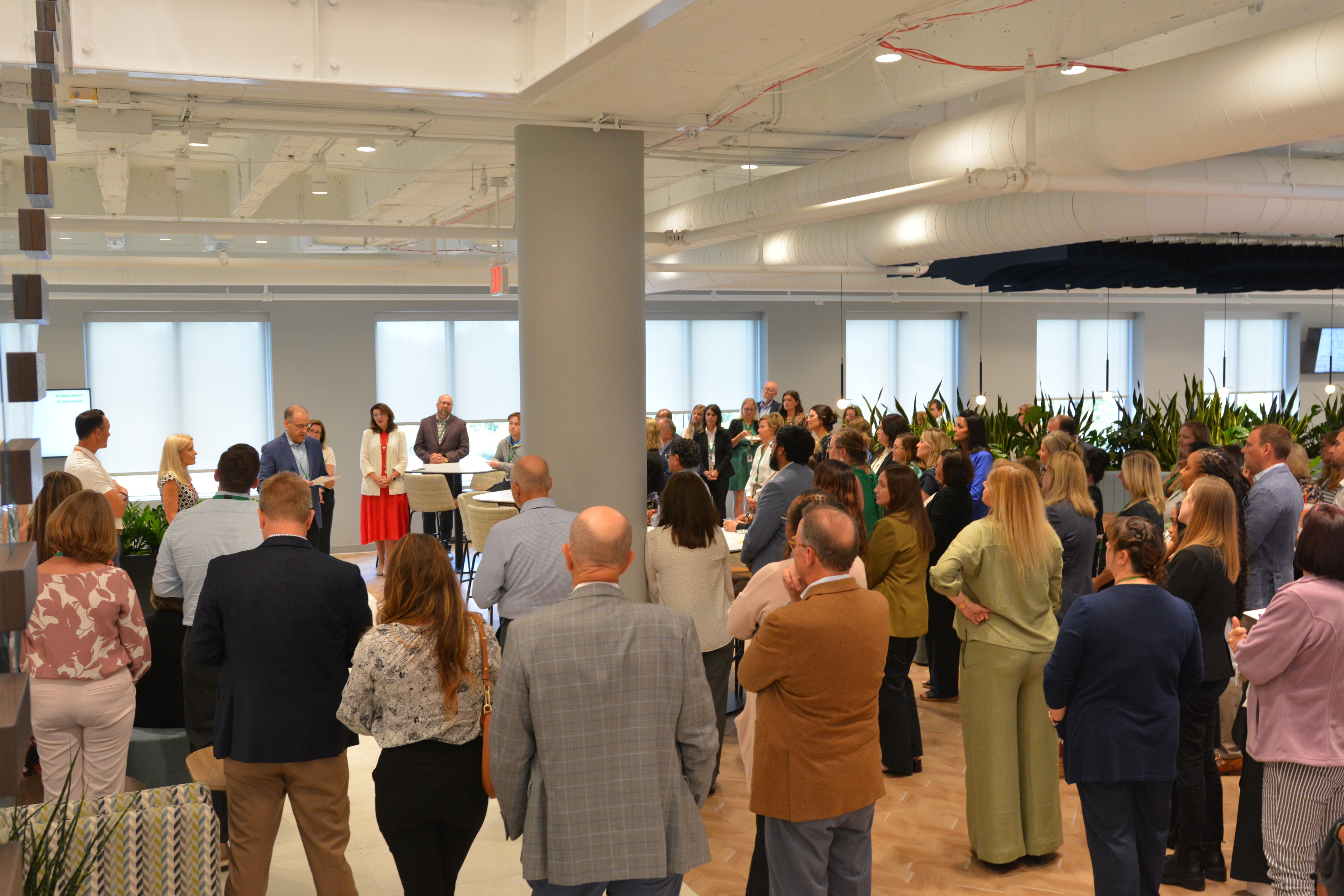 Delta Dentals Rob Goren Welcomes Employees During Legislators Visit 9826
