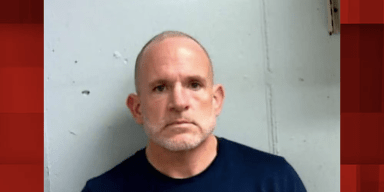 Booking photo of Erik Nilsen, facing felony invasion of privacy charges in Arnold, Missouri