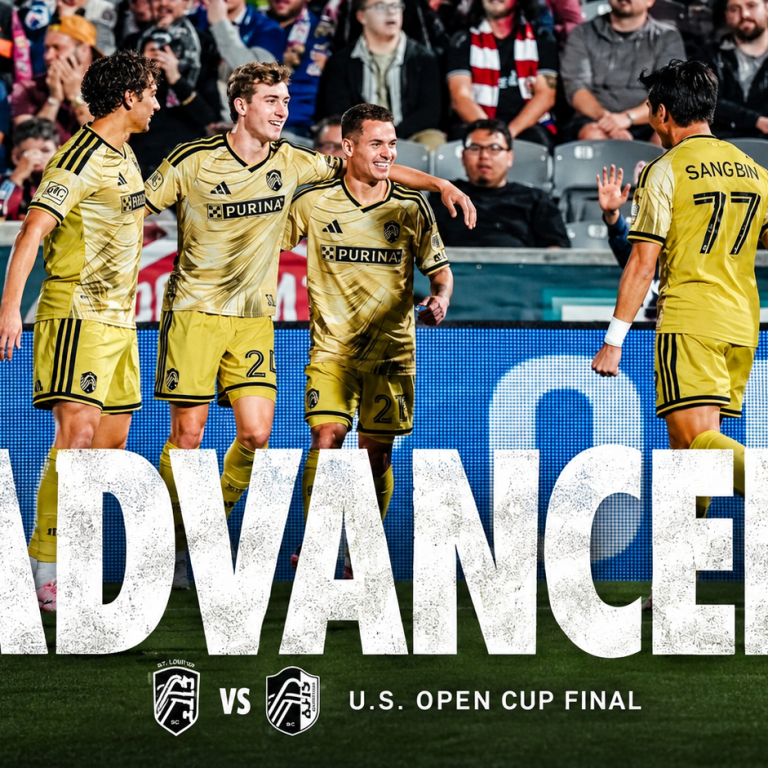St. Louis CITY SC Advances to First Ever U.S. Open Cup Final After 3-0 Shutout Win Against Colorado Rapids