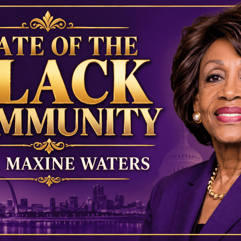 Congresswoman Maxine Waters to Keynote Inaugural ‘State of the Black Community: Pasadena & Altadena’