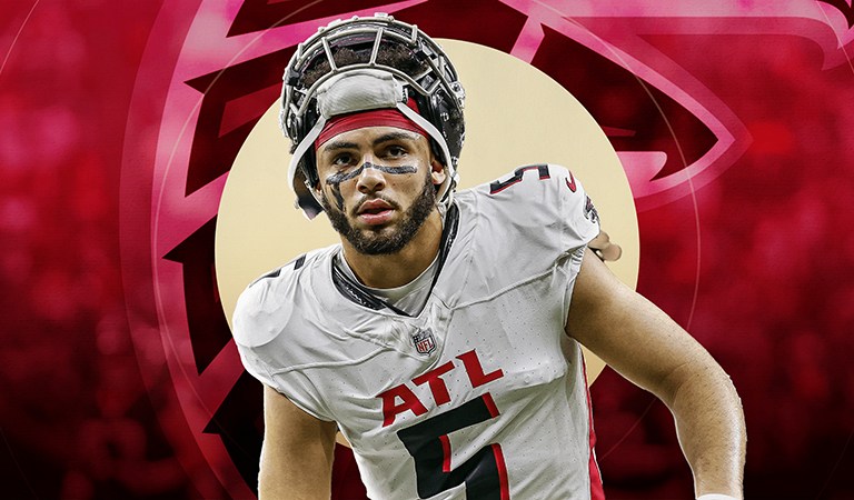 The Winner’s Circle weekly Sports Spotlight: Thursday Night Masterclass – How Drake London Saved Atlanta, Humiliated Green Bay, and Seized the NFL Yardage Crown