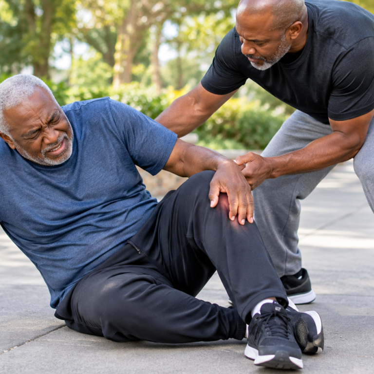 DiSC Health: Why Older Adults Fall So Easily: Knee Injuries, Ligament Tears and the Road to Knee Replacement