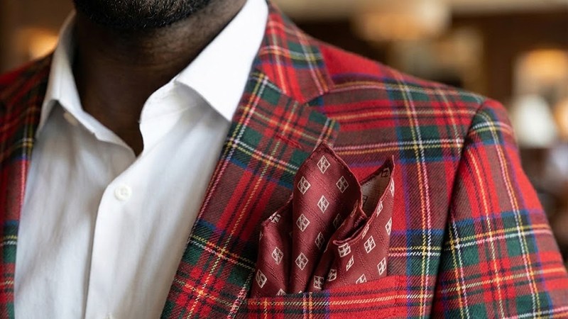 Kappa Pocket Square