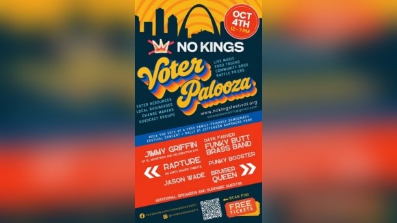 VoterPalooza Brings Free, Family-Friendly Music and Voter Resources to Jefferson Barracks Veterans Memorial Amphitheater on October 4