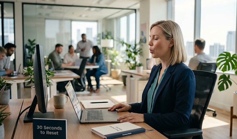 Wellness Wednesdays: Ditch Hustle Culture: Reset Your Nervous System and Crush Workplace Anxiety in Just 30 Seconds