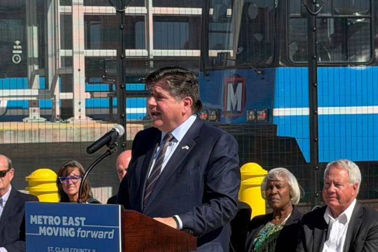 Governor JB Pritzker and Community Leaders Celebrate Completion of MetroLink Extension to MidAmerica St. Louis Airport