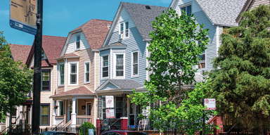 Cook County housing and infrastructure crises visible in suburban residential neighborhoods