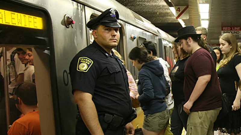 Cops On Trains