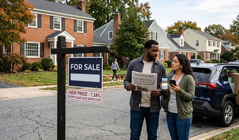 Downside Stickiness Is Trapping Homeowners While 7.24 Percent Rates Squeeze Buyers Out of the American Dream